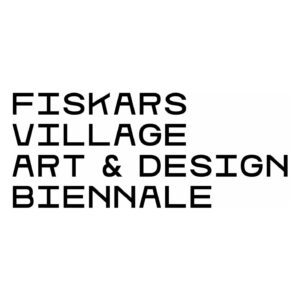 Kuvassa teksti Fiskars Village Art & Design Biennale