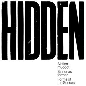 Kuvassa mustalla suurin kirjaimin painettu teksti Hidden.